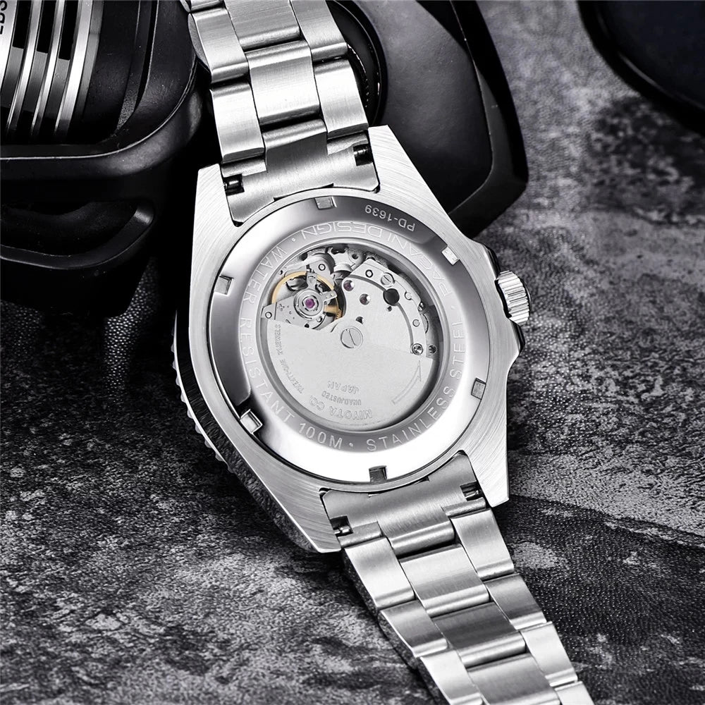 PAGANI DESIGN Automatic Watch Luxury Sapphire Glass Mechanical Wristwatch