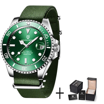 PAGANI DESIGN Automatic Watch Luxury Sapphire Glass Mechanical Wristwatch