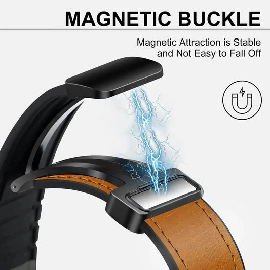 For Omega X Swatch Joint MoonSwatch Strap Magnetic Bracelet Vintage Band