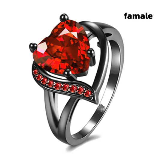 Charm Couple Rings