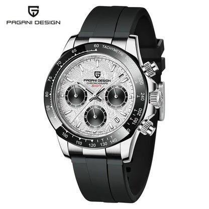 V2 PAGANI DESIGN Men's Quartz Watches  Chronograph Stainless Steel Waterproof Watch Men