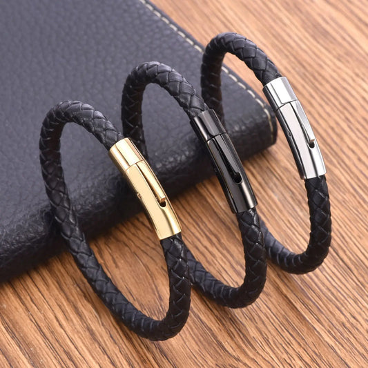 Quality Leather Bracelet for Men Women