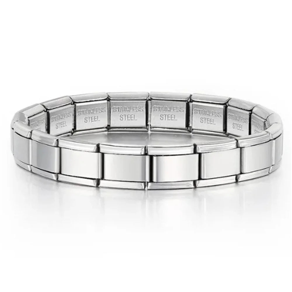 9mm Width Italian Charm Bracelet