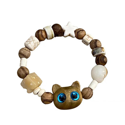 Matching Bracelets Couples Women Men Luminous Cute Cat Friendship Bracelete