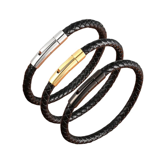 Quality Leather Bracelet for Men Women