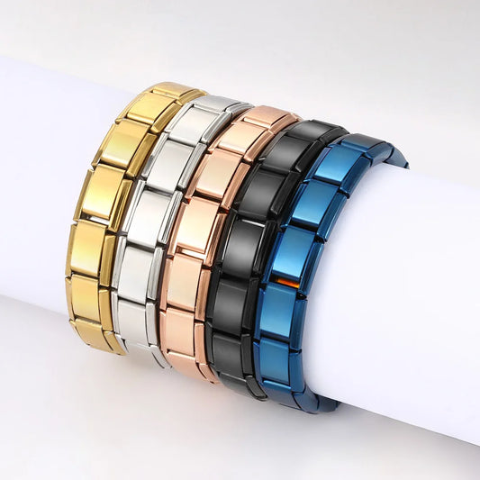 9mm Width Italian Charm Bracelet