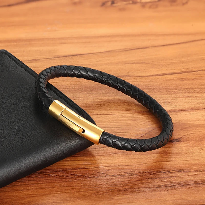 Quality Leather Bracelet for Men Women